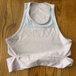 Outdoor Voices Light Pink Sports Bra Intimates & Sleepwear